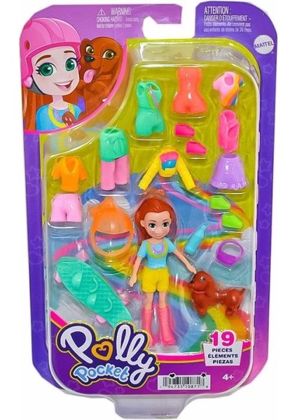 Polly Pocket HKV88 Polly Pocket Farklı Kombin Eğlencesi Oyun Setleri