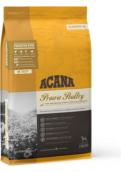 Acana Classic Prairie Poultry Kümes Hayvanlı Köpek Maması 14.5 kg modelleri