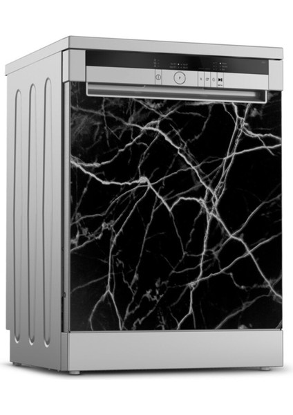 Mermer Deseni Dekoratif Bulaşık Makinası Sticker