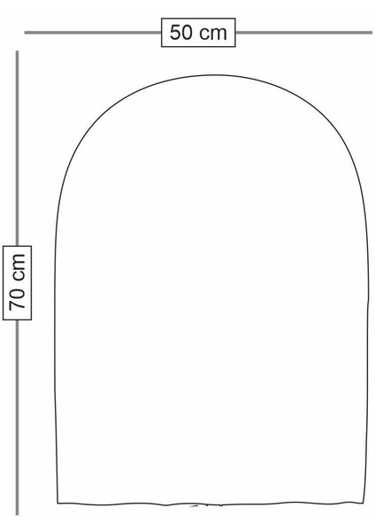 Kadın Temalı Soyut Duvar Sticker, Şık ve Modern Dekor, Turuncu, 1 Parça