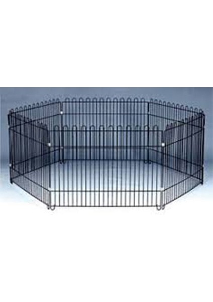 Dayang Katlanır Köpek ve Kedi Çiti Metal Siyah 91X70 cm