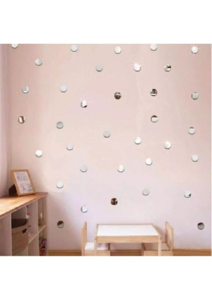 Pembe yuvarlak dekorlar, 3 cm, 100 adet, mutfak şıklığı ve kullanışlı süsleme ürünleri