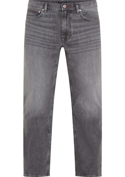 Erkek Koyu Gri Denim Jeans MW0MW34512-1B2