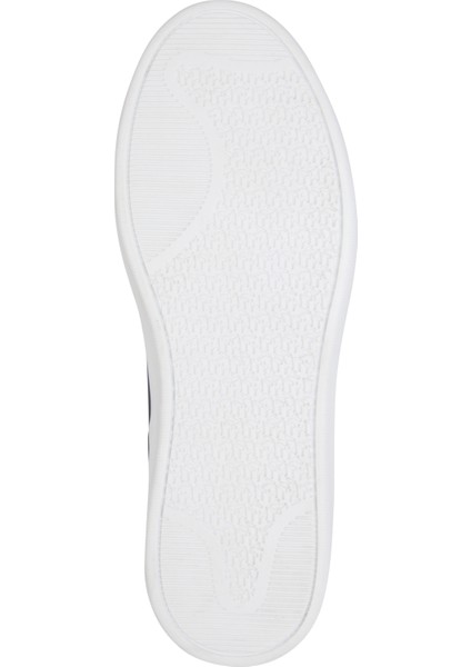 Kadın Marka Logolu Deri Üst Kısımlı Konforlu ve Köpüklü Iç Tabanlık Kauçuk Burun Başlıklı Siyah Sneaker FW0FW07997-BDS indirimleri