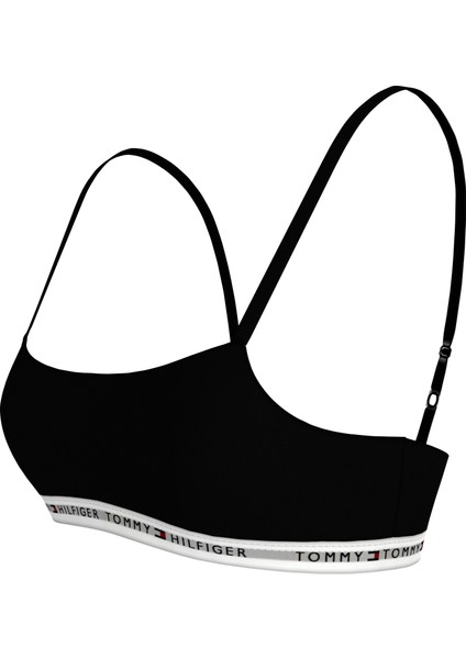 Kadın / Kız Marka Logolu Elastik Bel Bantlı Siyah-Siyah-Siyah Sütyen UW0UW05528-0R7 fiyatları