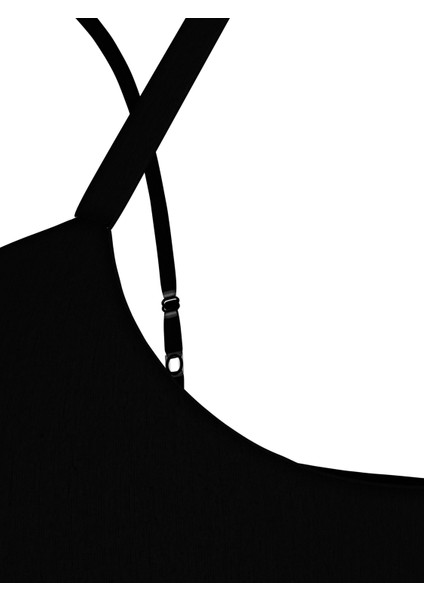 Kadın / Kız Marka Logolu Elastik Bel Bantlı Siyah-Siyah-Siyah Sütyen UW0UW05528-0R7 fırsatları