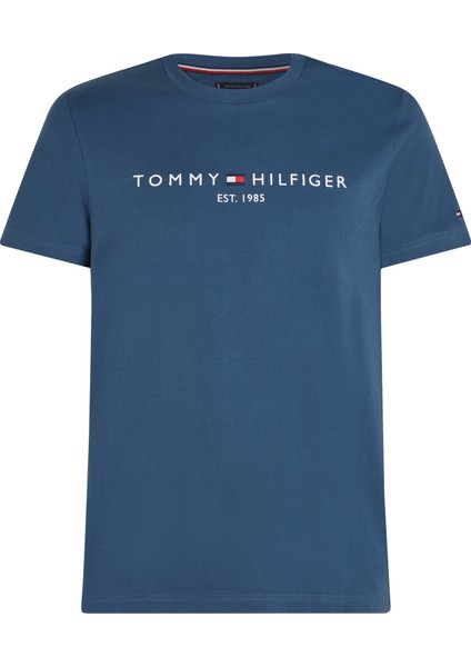 Erkek Marka Logolu Organik Pamuklu Günlük Kullanıma Uygun Mavi T-Shirt MW0MW11797-DBZ fırsatları