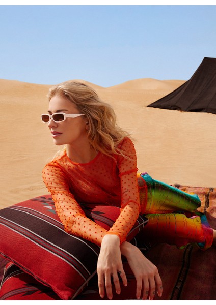 Beyaz Kadın Güneş Gözlüğü Hermossa Hm 1597 C 4 modelleri