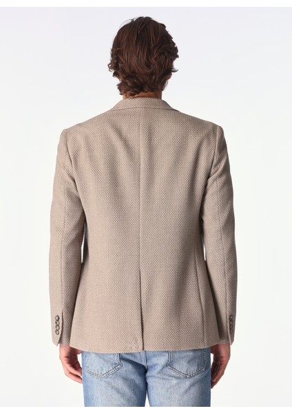 Slim Fit Vizon Erkek Düz Ceket F4WM-CKT 2754 indirimleri