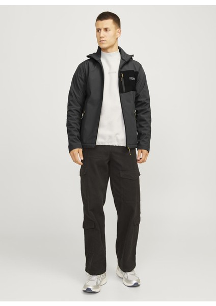 Gri Erkek Mont Jjtaylor Softshell Jacket modelleri