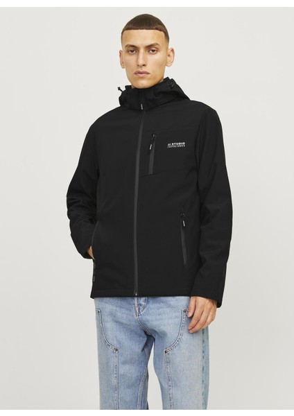 Siyah Erkek Mont Jjtaylor Softshell Jacket
