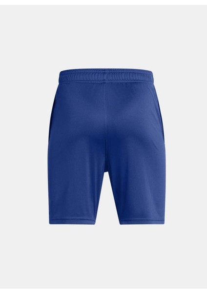 Normal Bel Standart Mavi Erkek Şort 1383333-432-UA Tech Logo Shorts