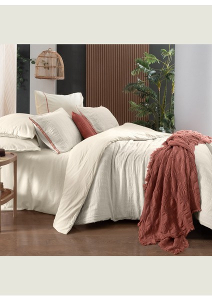 Ekru Nevresim Takımı Moodcomfortpalencıa NTÇK4YD, .ekru