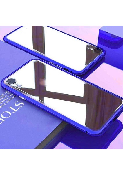 Apple iPhone Xr ile Uyumlu 6.1 Devrim Mavi Cep Telefonu Kılıfı