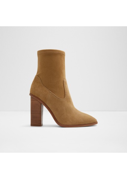 Farabrırel Bot Yüksek Topuklu Bot - Bej
