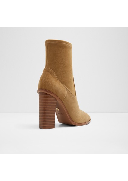 Farabrırel Bot Yüksek Topuklu Bot - Bej fiyatları