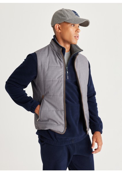 Düz Gri Erkek Yelek 4C0924100001 fırsatları