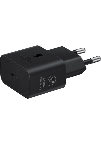 EP-T2510N Type C Hızlı Şarj Adaptörü (25W) - Siyah EP-T2510NBEGWW