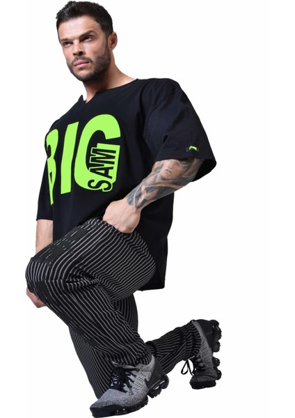 Oversize Rag Top Vücut Geliştirme T-Shirt Big Sam 3191 fiyatları