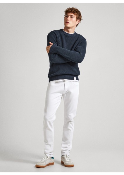 Normal Bel Tapered Fit Erkek Denim Pantolon PM207390TA2-000 Tapered Jeans