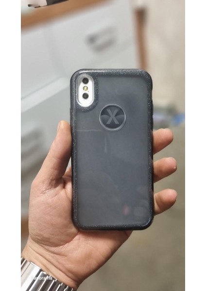 x Simli Siyah Kılıf Şık