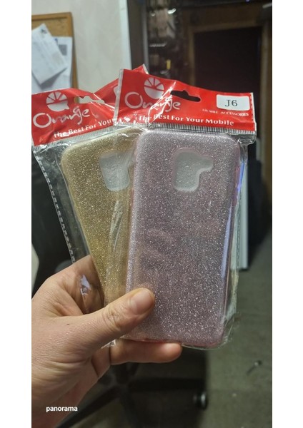 J6 Simli Kılıf (Gold)