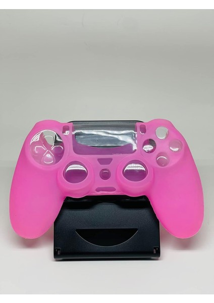 Ps4 Joystick Uyumlu Silikon Kılıf Koruyucu Kılıf Lila