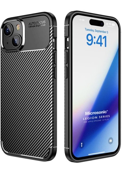 Kılıf Apple iPhone 15 Plus Için Legion Series Siyah [iphone 15 Plus ile Uyumlu Kılıf - Siyah]