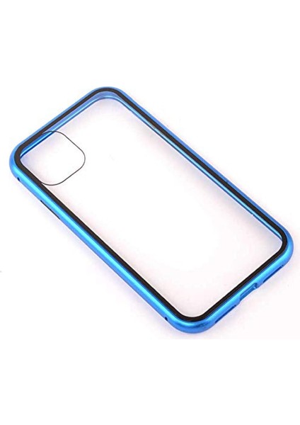 Apple iPhone 11 Pro Max ile Uyumlu Devrim Mavi Cep Telefonu Kılıfı