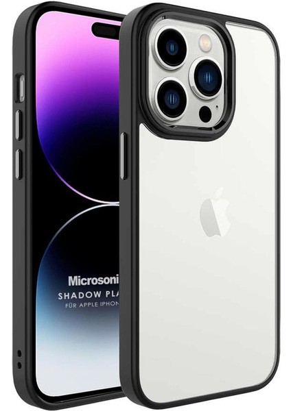 Apple iPhone 14 Pro Max Için Kılıf Shadow Planet Siyah [iphone 14 Pro Max ile Uyumlu Kılıf - Siyah]