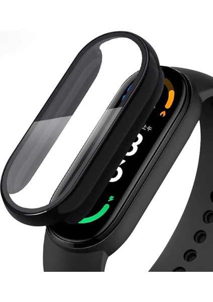 Xiaomi Mi Band 7 Için Kılıf Matte Premium Slim Watchband Siyah