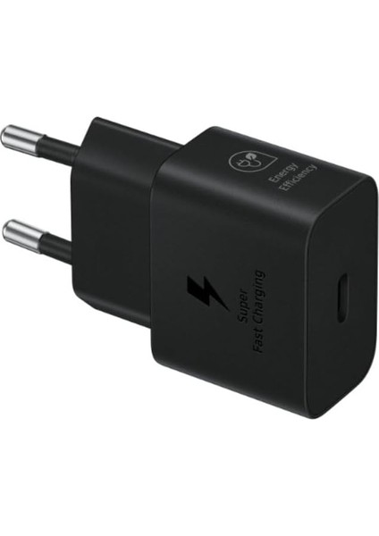 Hızlı Şarj Cihazı, Usb-C, 25 W Veri Kablosuz, Siyah