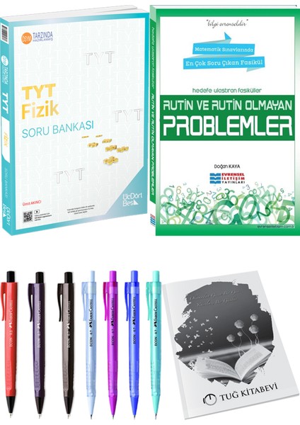 Rutin ve Rutin Olmayan Problemler - 2025 Tyt Fizik Soru Bankası