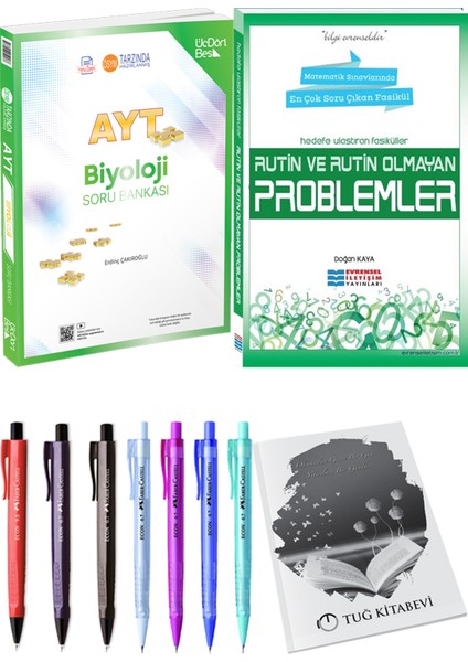 Rutin ve Rutin Olmayan Problemler - 2025 Ayt Biyoloji Soru Bankası