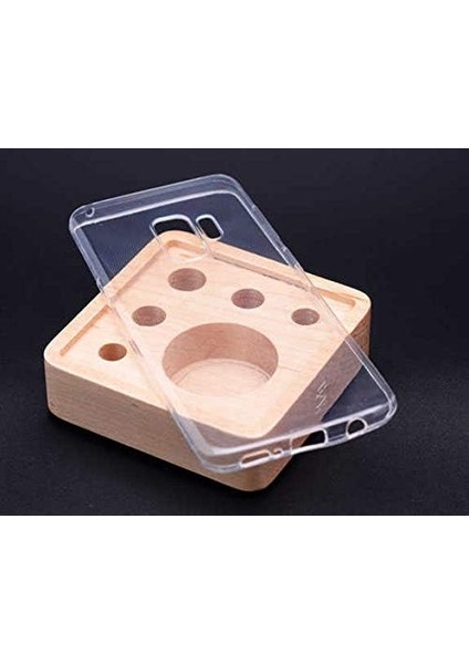 Galaxy S9 Plus Uyumlu Şeffaf Süper Silikon Kılıf