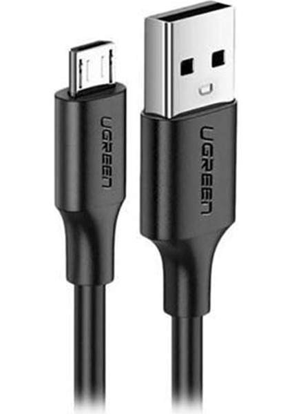 2.0 A Usb-A & Micro USB Data ve Şarj Kablosu, 1 Metre, Siyah, 60136