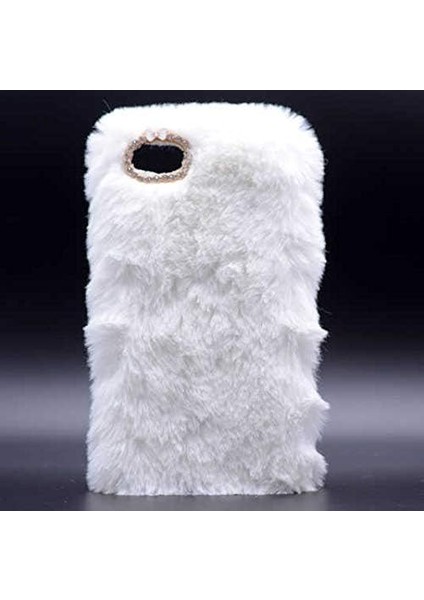 P9 Lite Mini Uyumlu Tüylü Peluslu Silikon Kılıf