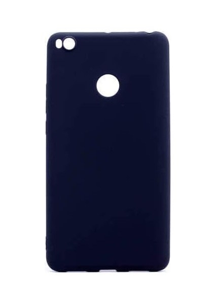 Mi Max 2 Uyumlu Sert Rubber Silikon Kılıf (Siyah)