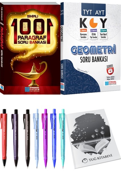 Geometri Soru Bankası - Sihirli 1001 Paragraf Soru Bankası