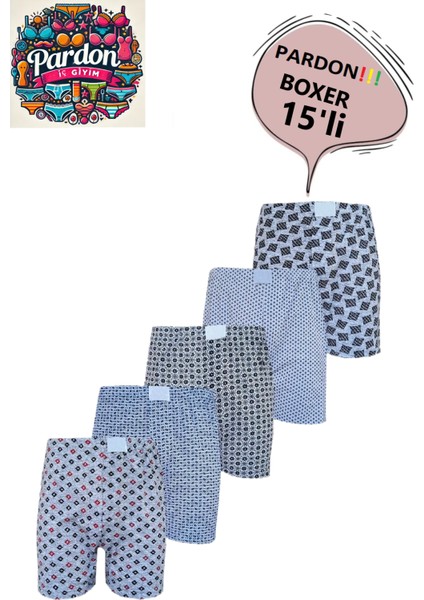 Ekonomik Boxer 15 Adet