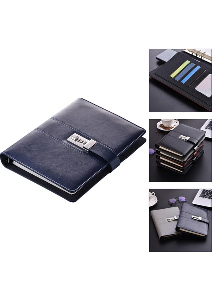 Pu Defteri Muhasebe 25K Planlama Vintage Ajanda Not Defteri Mavi (Yurt Dışından) fırsatları