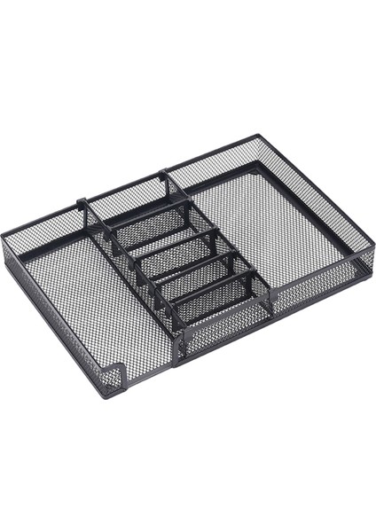 Mesh Düzenleyici Depolama Sepetleri Istiflenebilir Büyük Taşınabilir Üstü Cetvel Kart Yapışkan Notlar Için Tasarruf (Yurt Dışından)