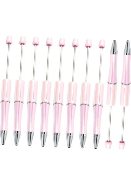 10X Boncuklu Kalem Dıy Yapımı Hediye Ofis Malzemeleri Okul Öğrencileri Için Yenilik Açık Pembe (Yurt Dışından) fiyatları