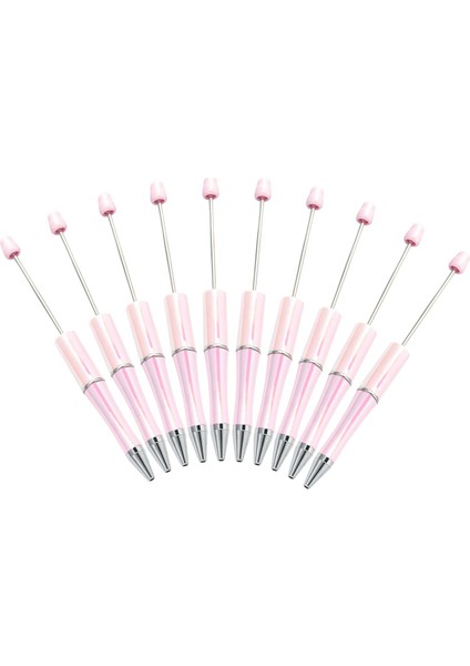 10X Boncuklu Kalem Dıy Yapımı Hediye Ofis Malzemeleri Okul Öğrencileri Için Yenilik Açık Pembe (Yurt Dışından) modelleri