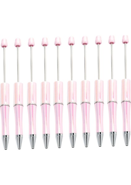 10X Boncuklu Kalem Dıy Yapımı Hediye Ofis Malzemeleri Okul Öğrencileri Için Yenilik Açık Pembe (Yurt Dışından) indirimleri