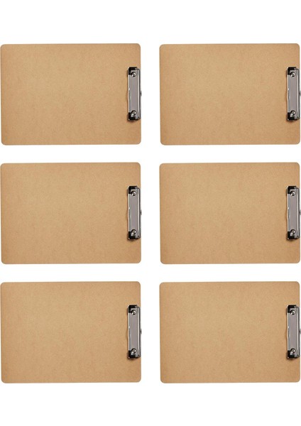 Öğrencileri Kadınlar Için Düşük Profilli Klipsli 6x A4 Pano (Yurt Dışından)