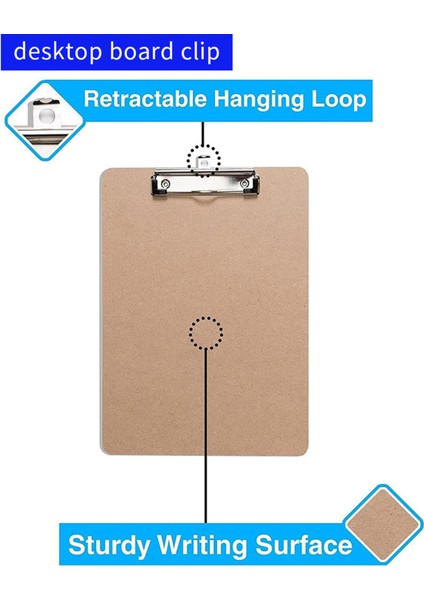 Öğrencileri Kadınlar Için Düşük Profilli Klipsli 6x A4 Pano (Yurt Dışından) modelleri