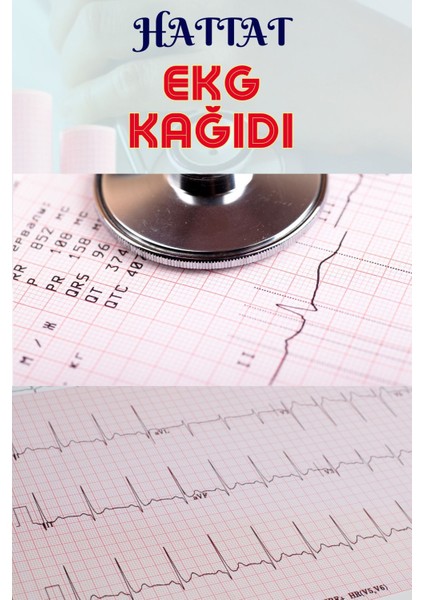 10 Adet Rulo Ekg Ecg 80mmx30metre Tam Metrajlı Yüksek Kaliteli Hassas Karelajlı Rulo Termal Kağıt