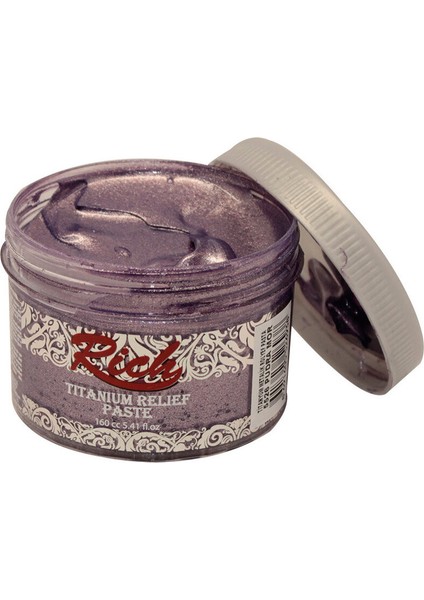 Titanyum Rölyef Pasta 160 cc Mor 5526
