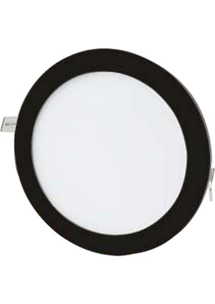 CT-5129 18W/6400K Slim LED Panel Armatür (Siyah Kasa) Beyaz (6 Adet) Cata
